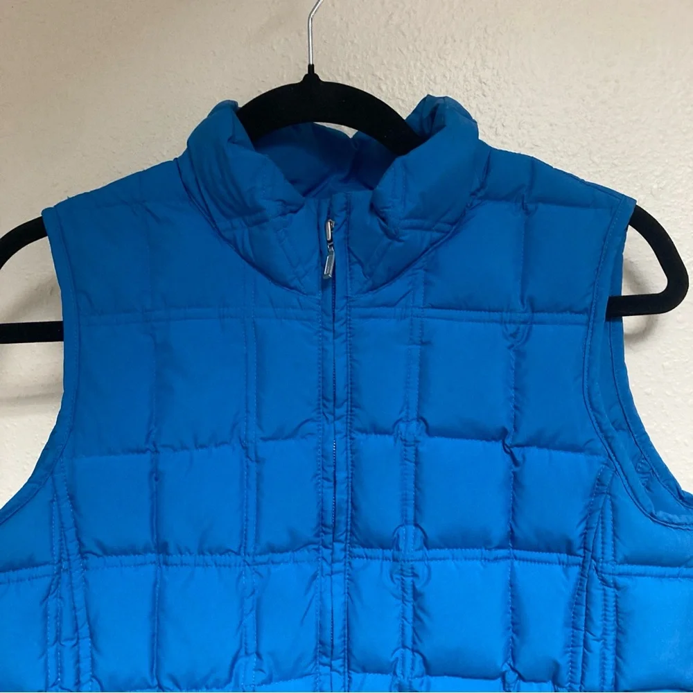 Pendleton Originals Women’s Bright Blue Vest quilted pocketszipper S working - Picture 5 of 13